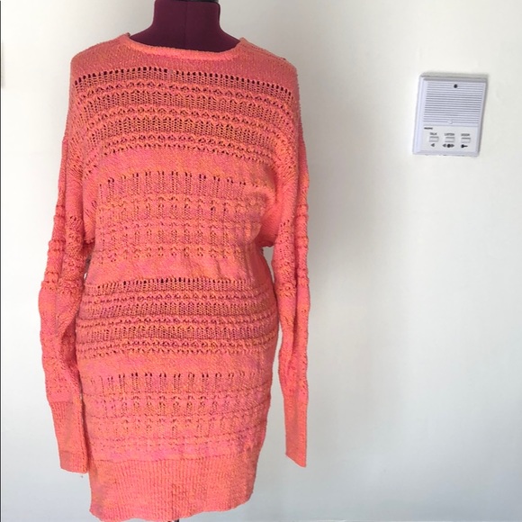 NWOT Free people vneck pullover sweater - Picture 9 of 11